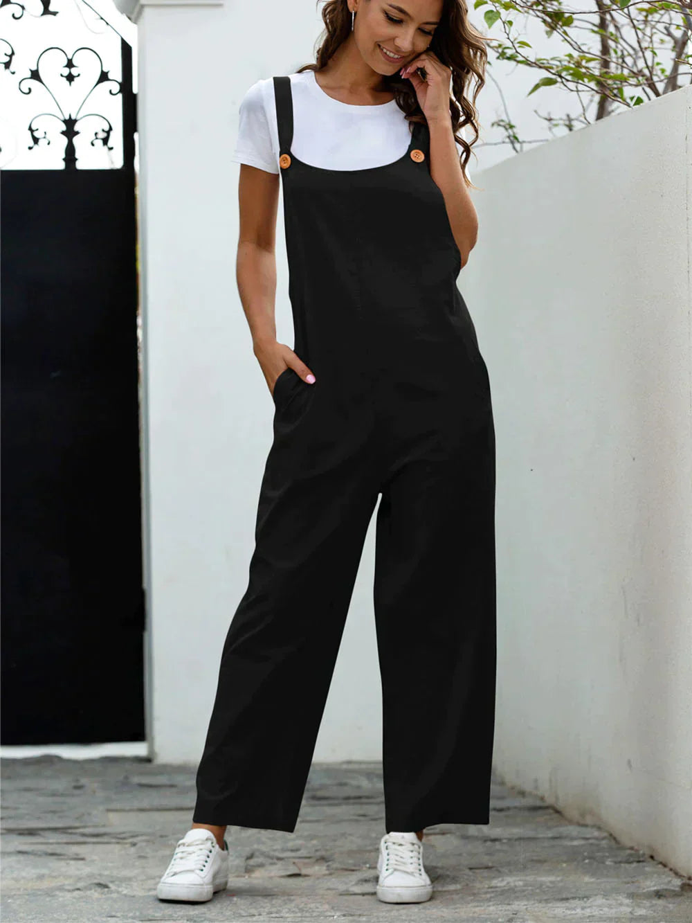 Bequemer Jumpsuit für den Sommer