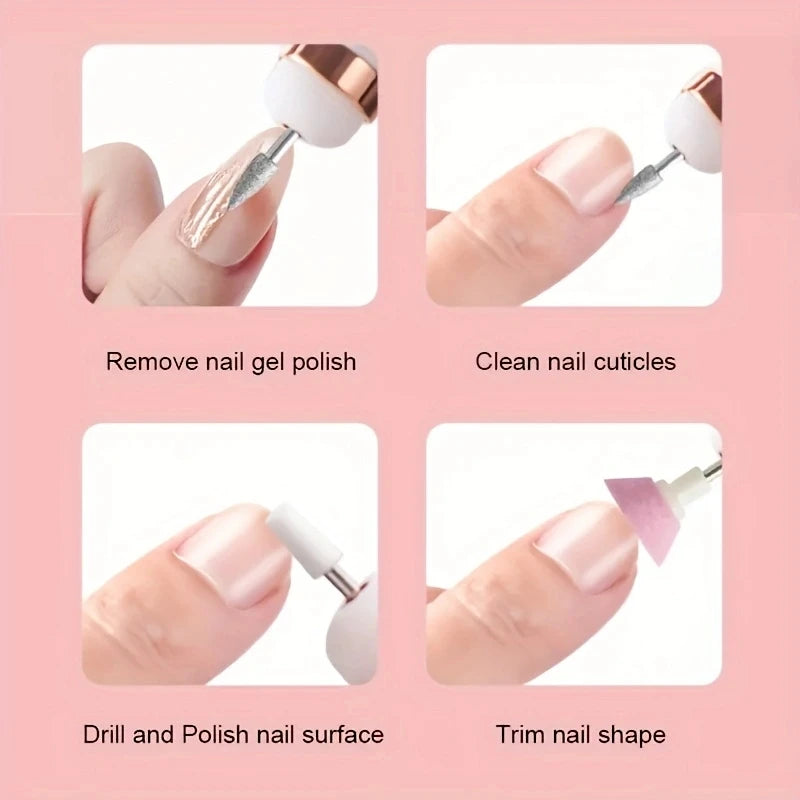 Gelish™ - Elektrisches professionelles Maniküre-Nagelmaschinen-Set