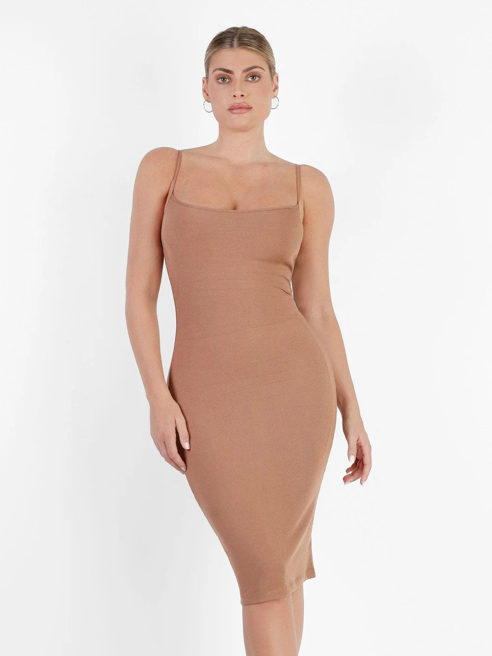 Slip Midi Shapewear Kleid