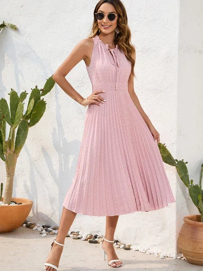 Sommerkleid mit Halsband | Meona