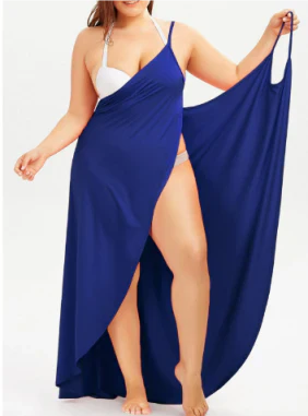 Bikini-Wickel Damen kleid