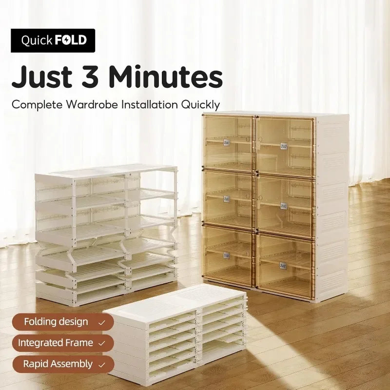 Stackit™ - Tragbarer Schuhregal-Organizer