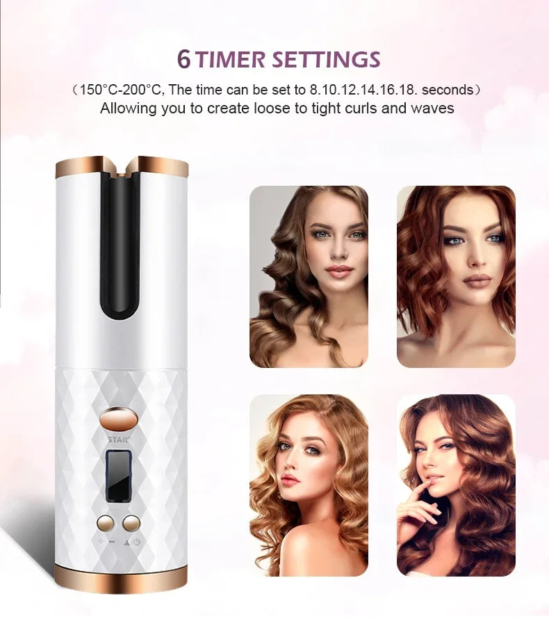 Curlyfy™ - Auto Rotating Ceramic Hair Curler