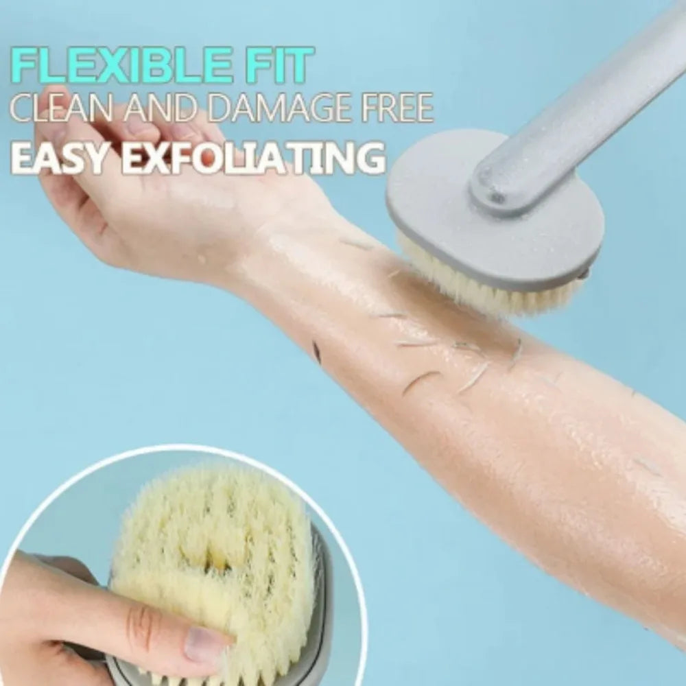 BathAid™ - Long Handle Bath Massage Cleaning Brush