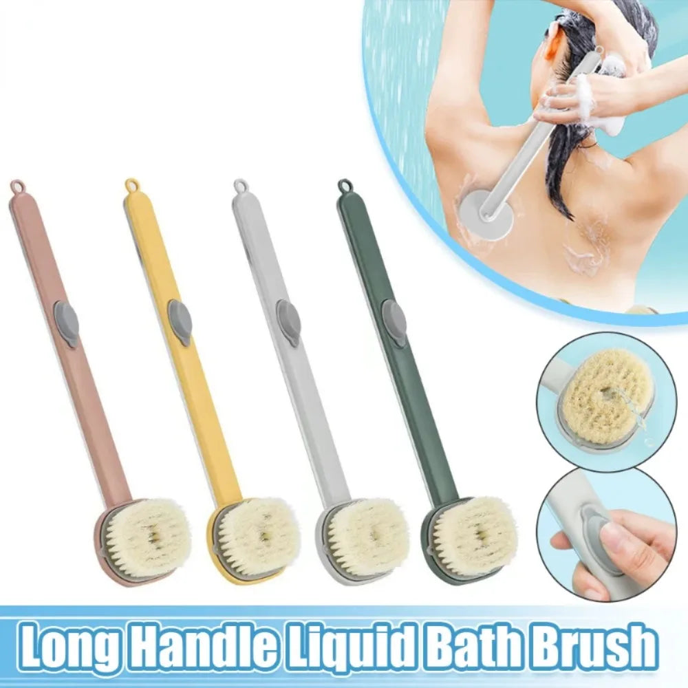 BathAid™ - Long Handle Bath Massage Cleaning Brush