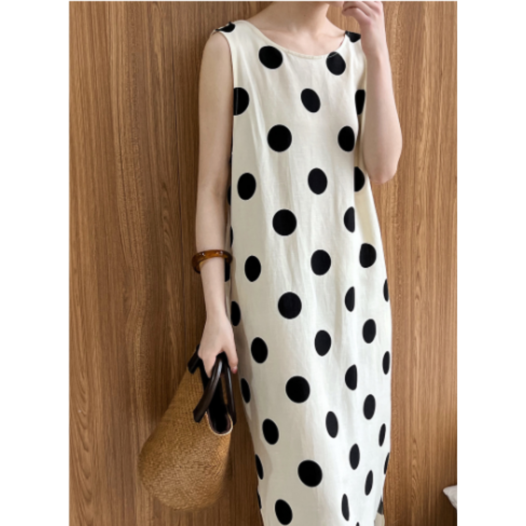 Süßes Minikleid mit Polka Dots für Damen