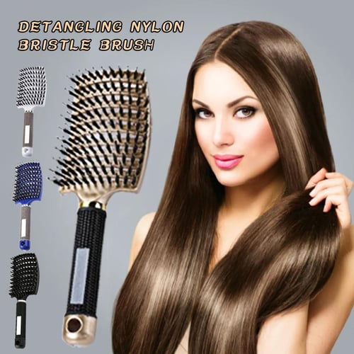 Zoeln™ - Detangler Bristle Nylon Hairbrush